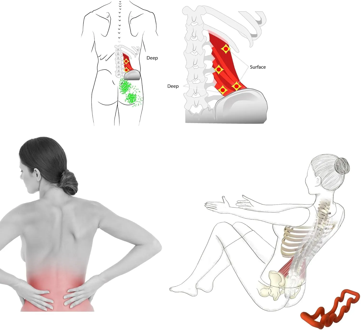 Back Deep Tissue Massager