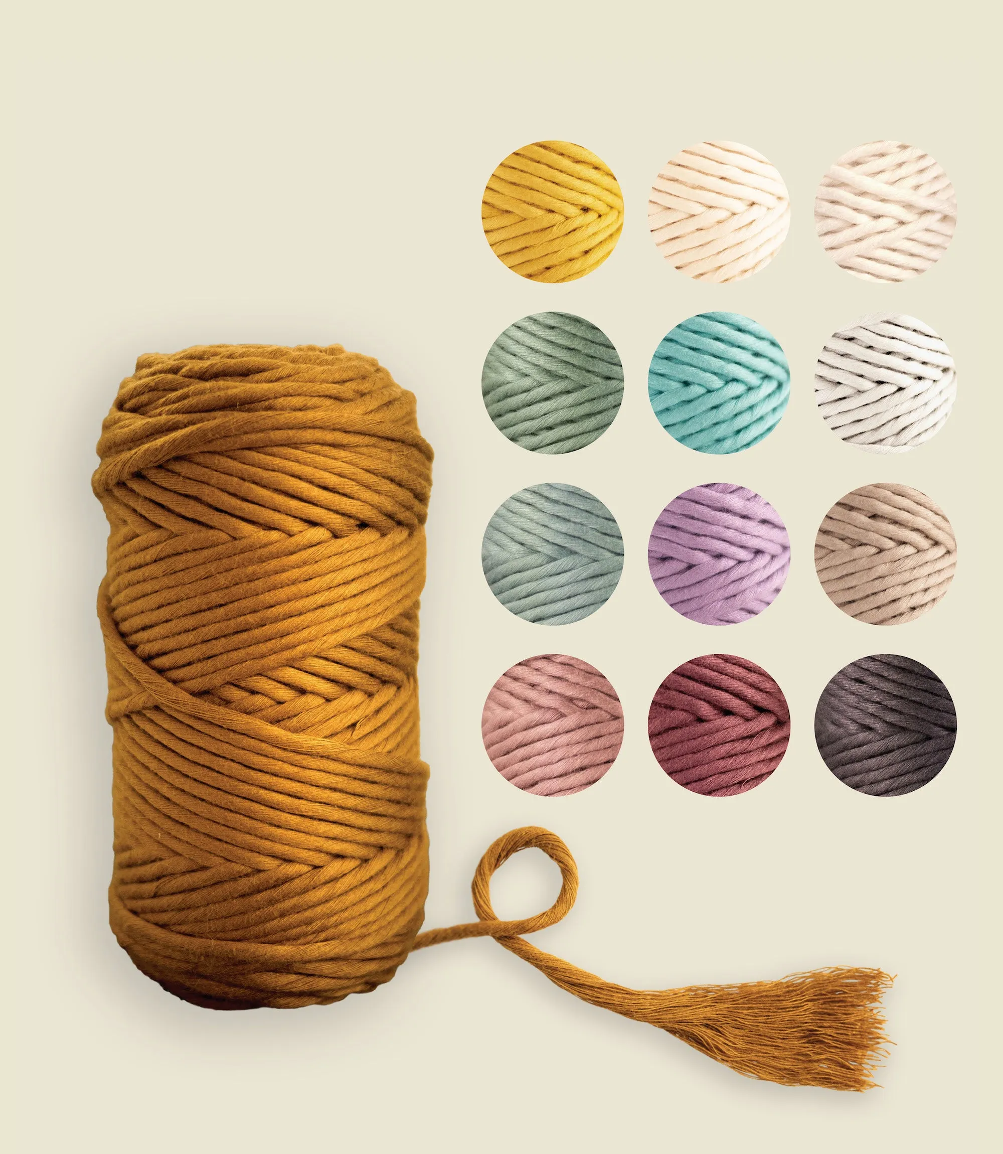 Bamboo single strand string, 500 g
