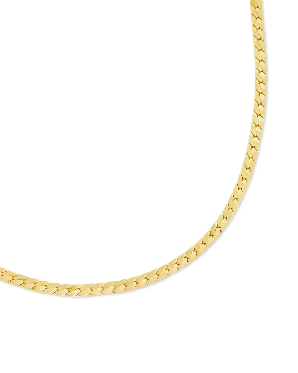 Bentley Flat Herringbone Chain Bracelet