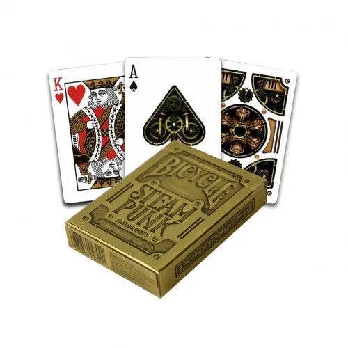 Bicycle Gold Steampunk Playing Cards