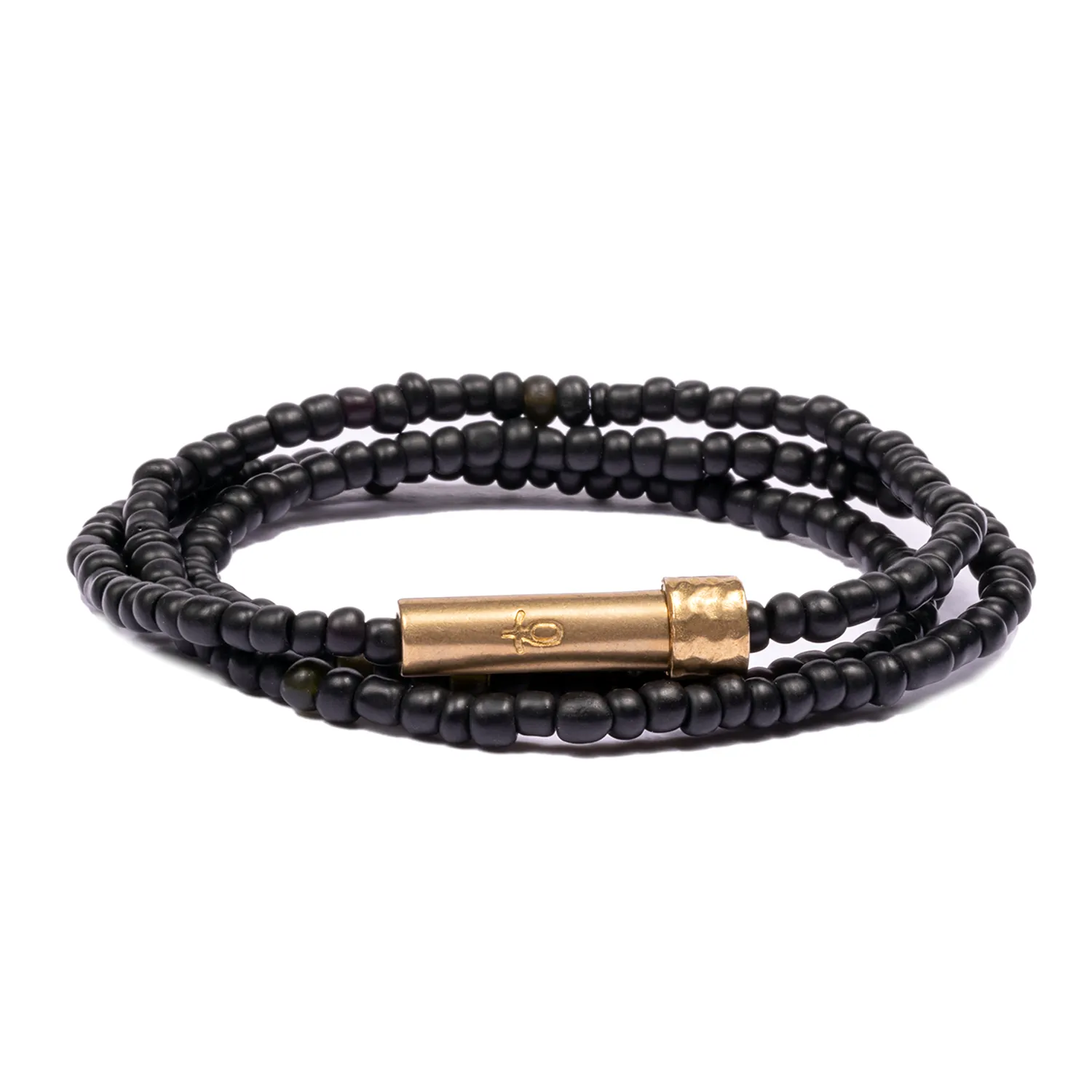 Black Seed Wrap Bracelet / Wish Necklace