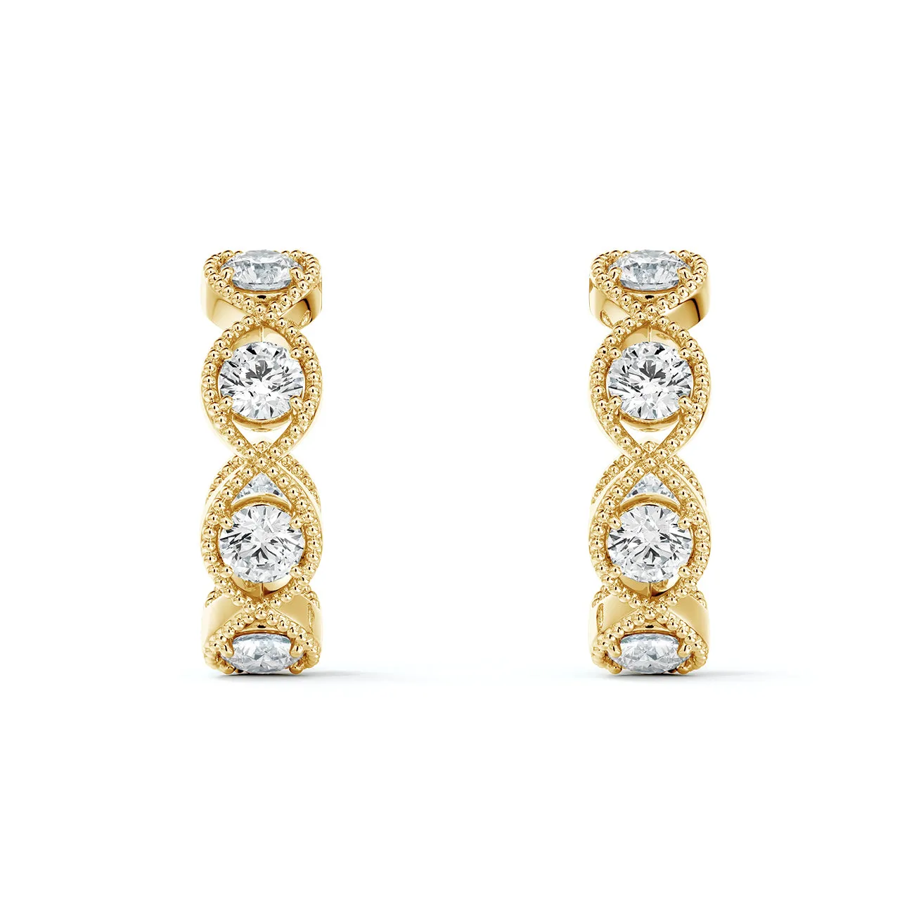 Braided Hoop Earrings