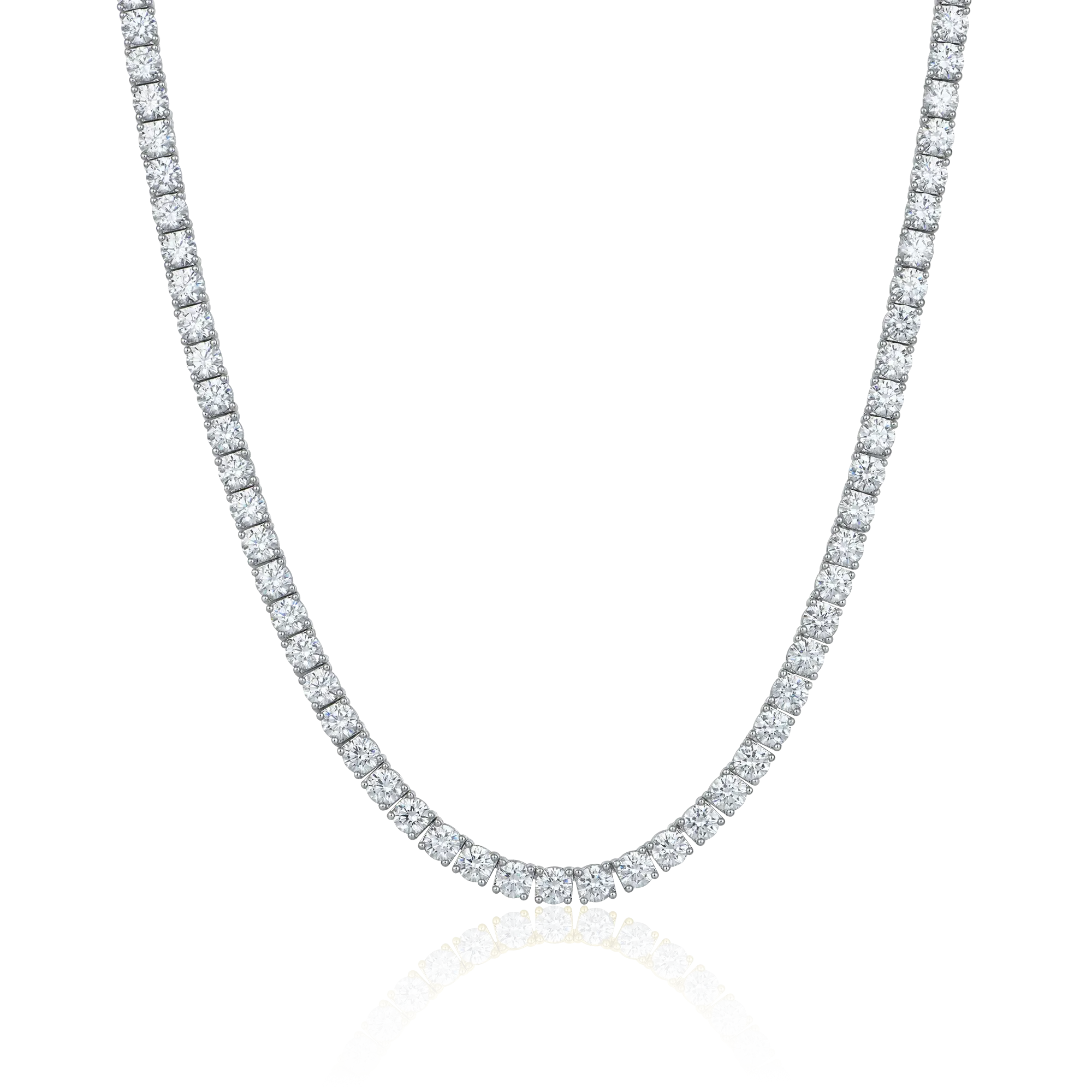 Brass Iced Tennis Chain - 5mm