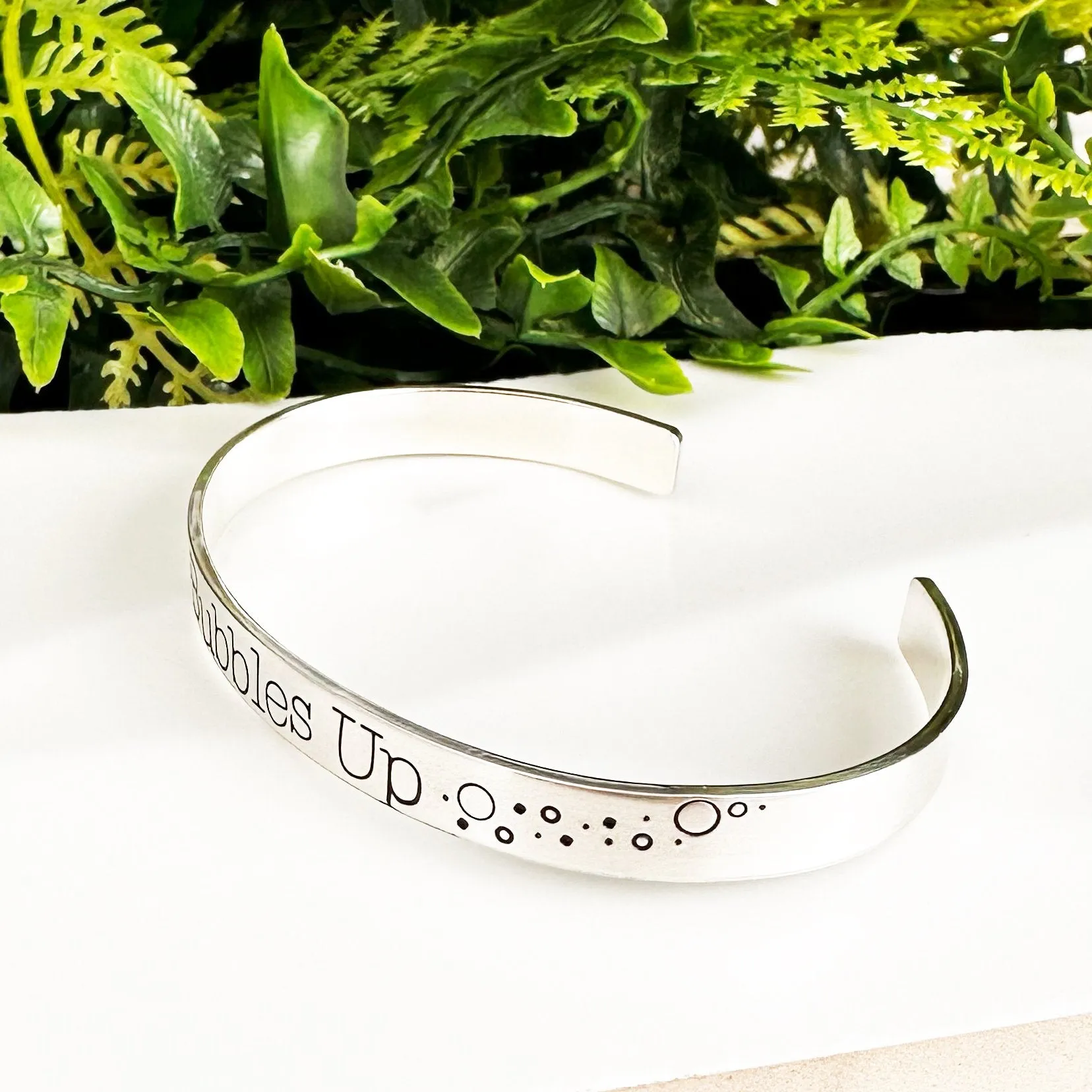 Bubbles Up Cuff Bracelet