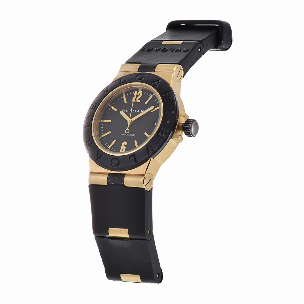 Bvlgari AL32G 18KT Rose Gold & Titanium watch