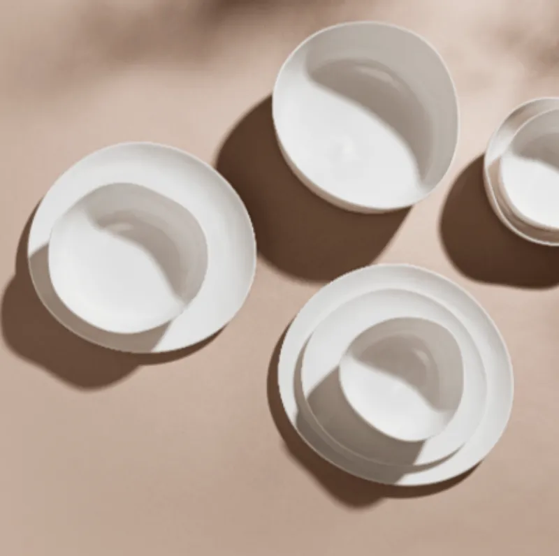 Carrol Boyes Pasta Bowl Set Of 4 - Organic 0N-PB-ORG-W-4
