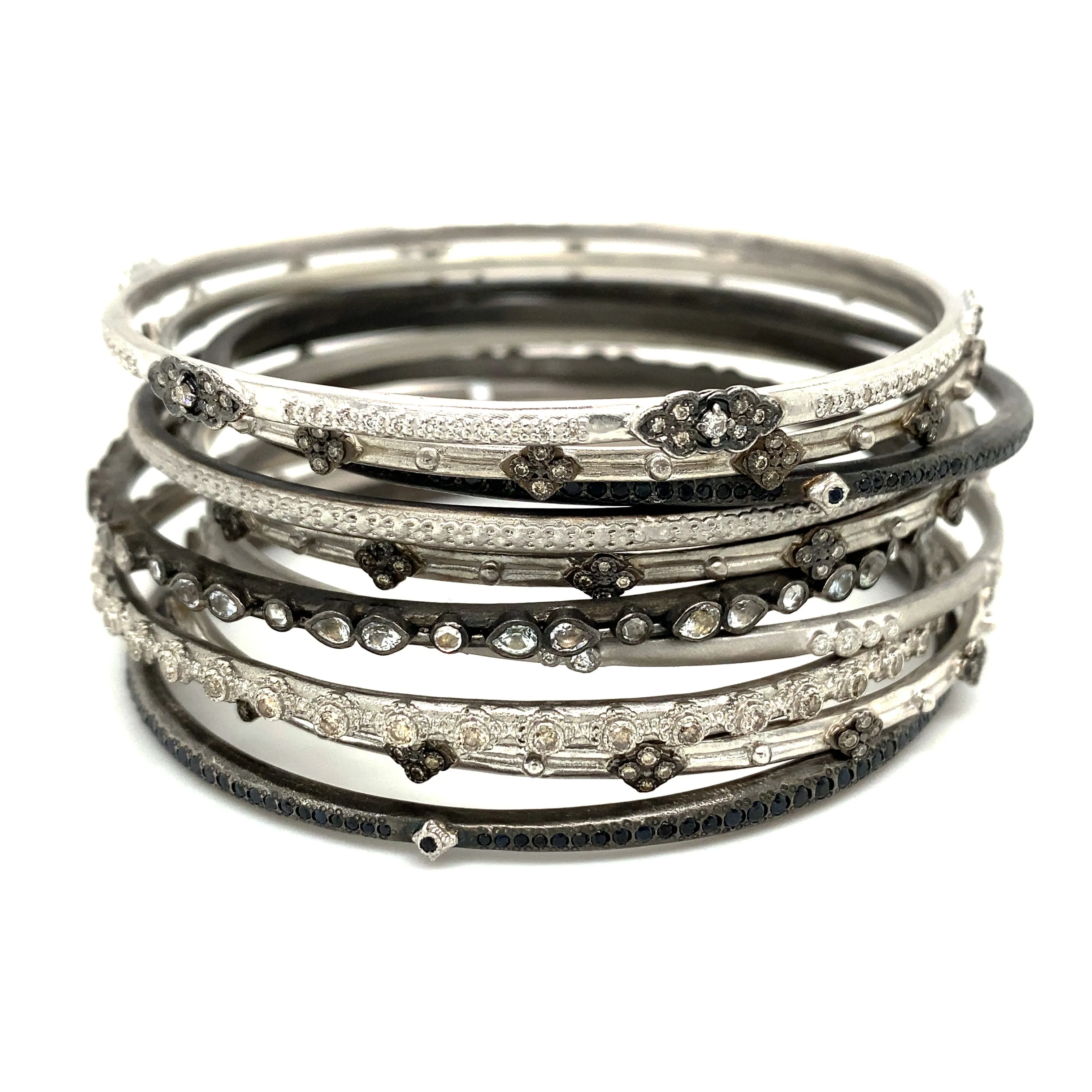 Carved Bangle Bracelet