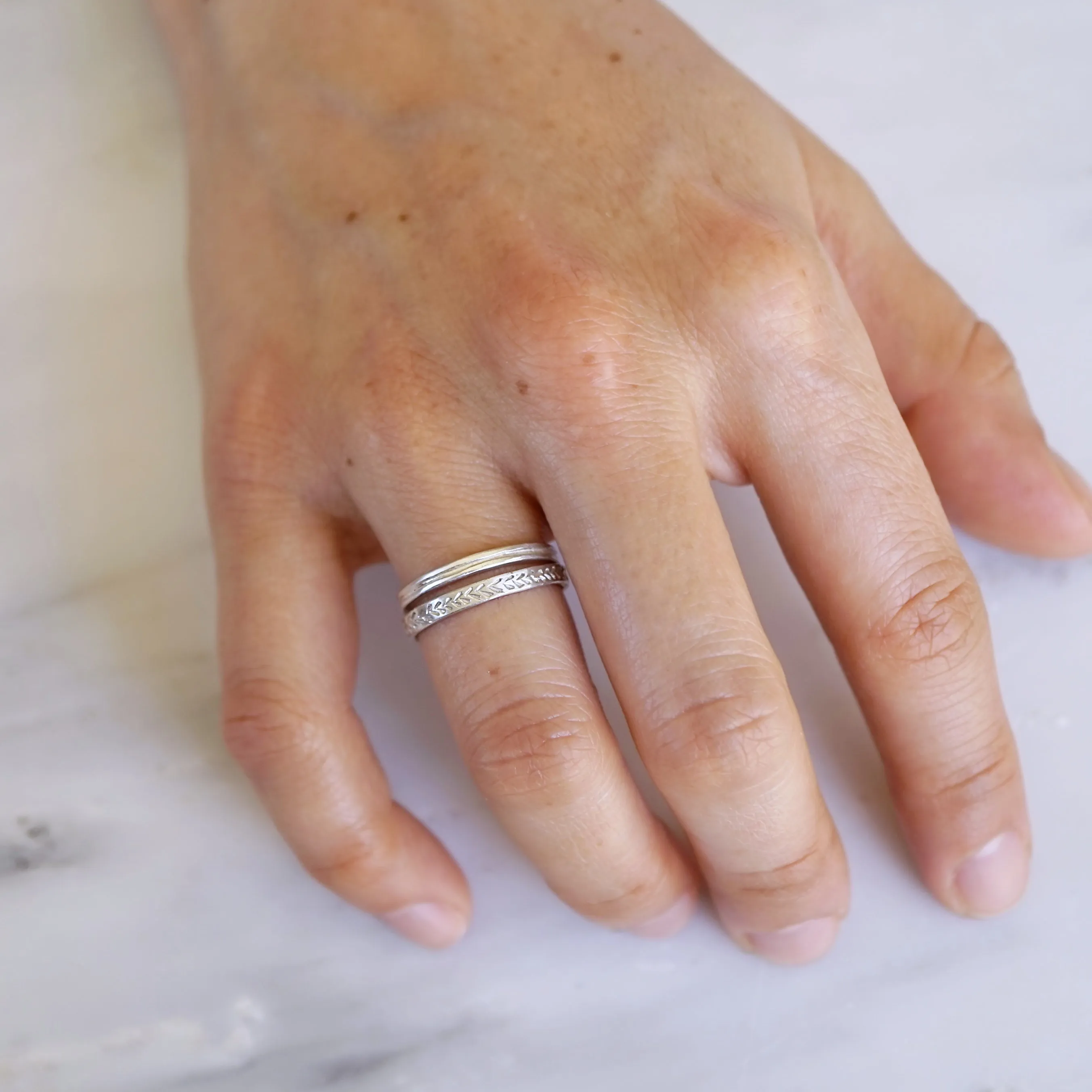 Carved ring