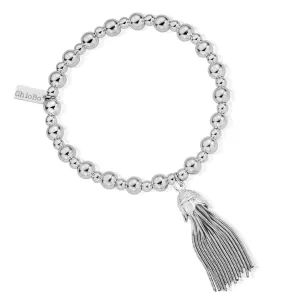 ChloBo Mini Small Ball Tassel Bracelet