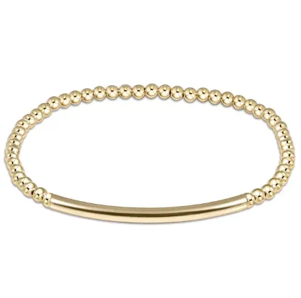 CLASSIC GOLD 3MM BEAD- BLISS BAR SMOOTH