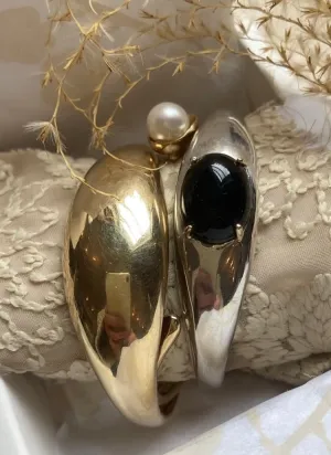claudel cuff with Onyx