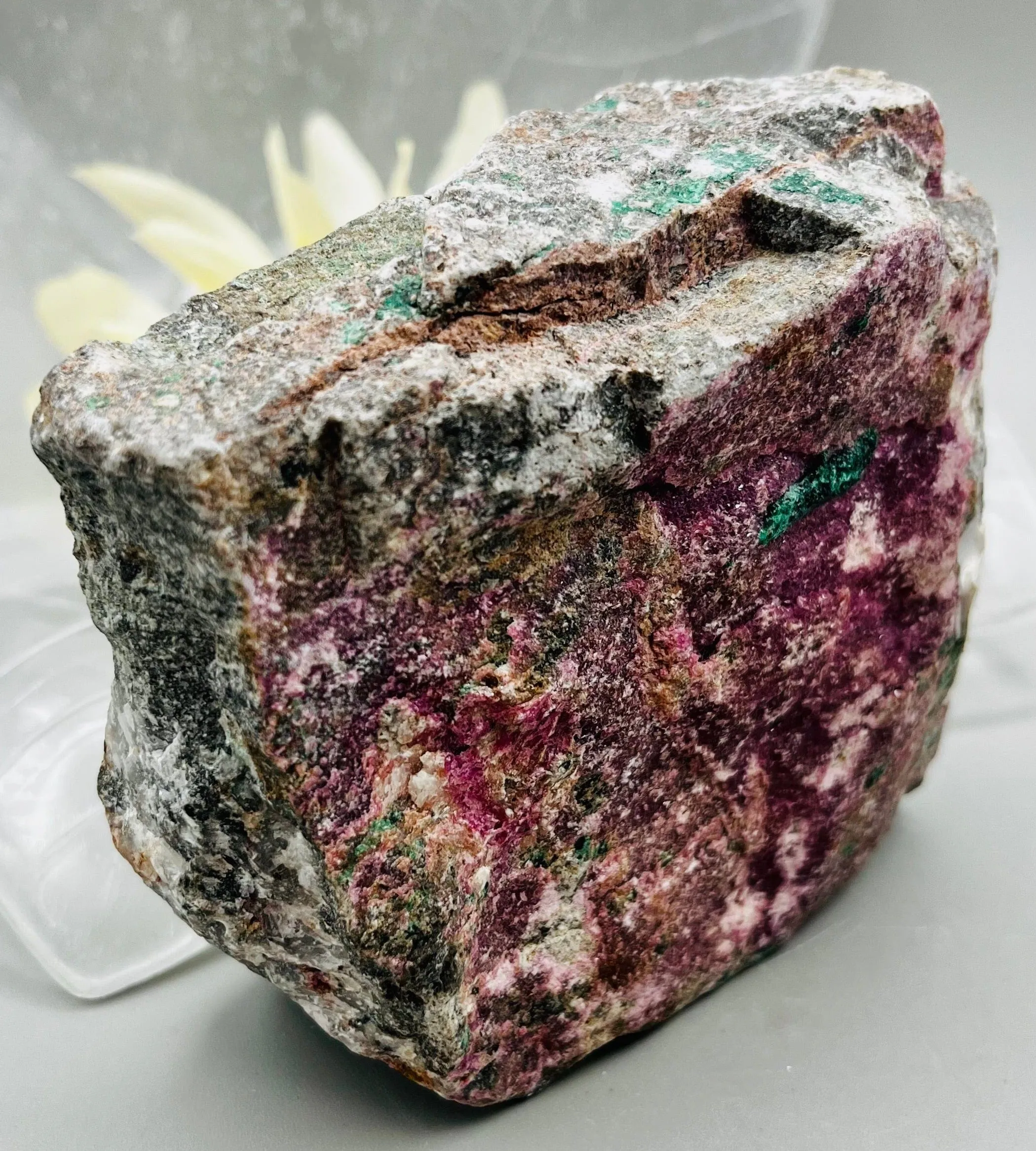 Cobalto Calcite Specimen