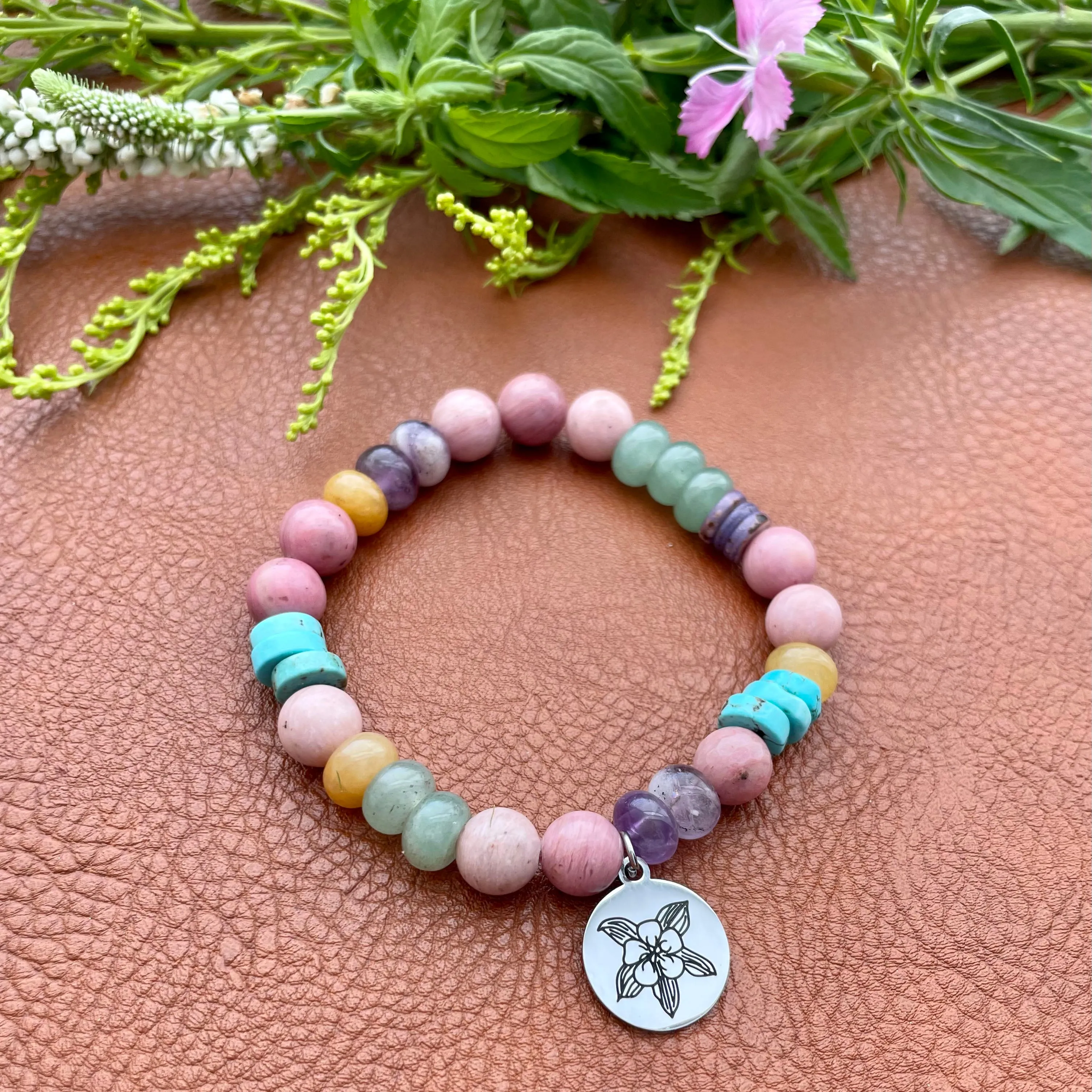 Colorado Wildflowers Bracelet