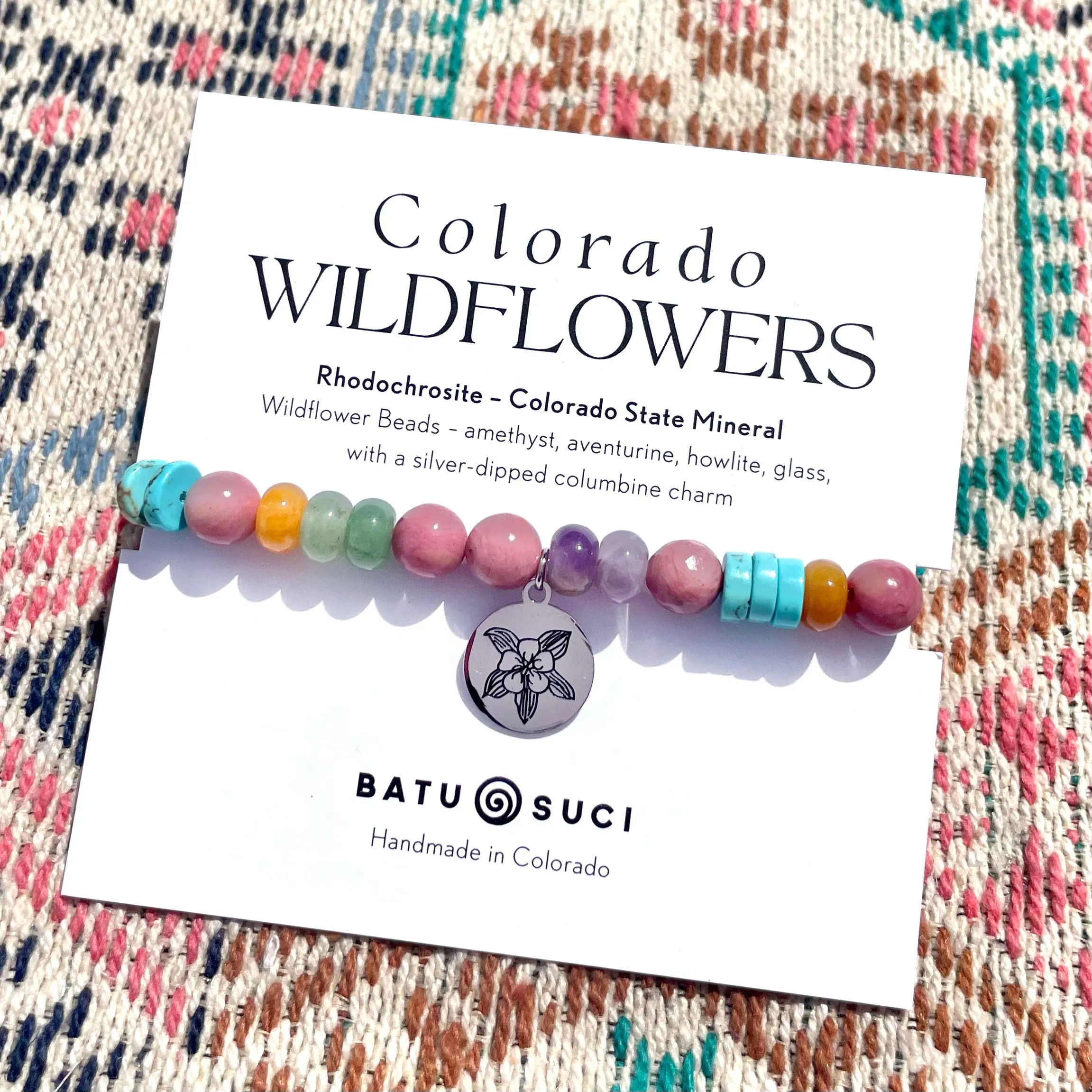 Colorado Wildflowers Bracelet