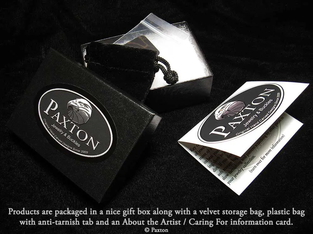 Cougar Panther Head Key Chain / Key Ring Sterling Silver