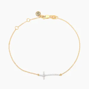 Criss Cross Chain Bracelet