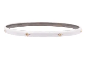 Crivelli Enamel Bangle Bracelet