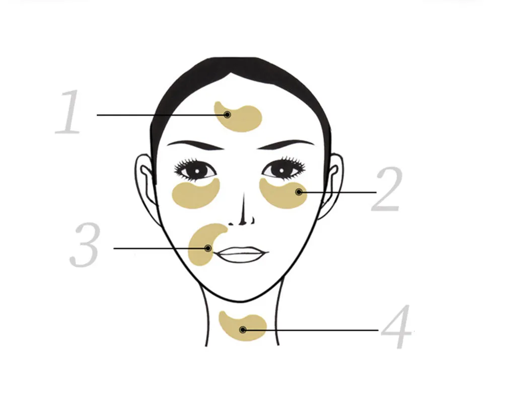 Crystal Collagen Gold Powder Eye Mask