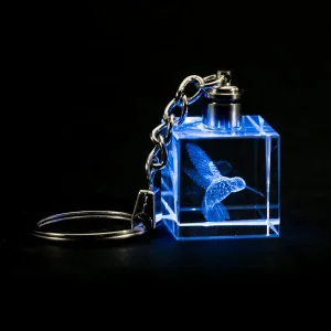 Crystal Keychain - Hummingbird