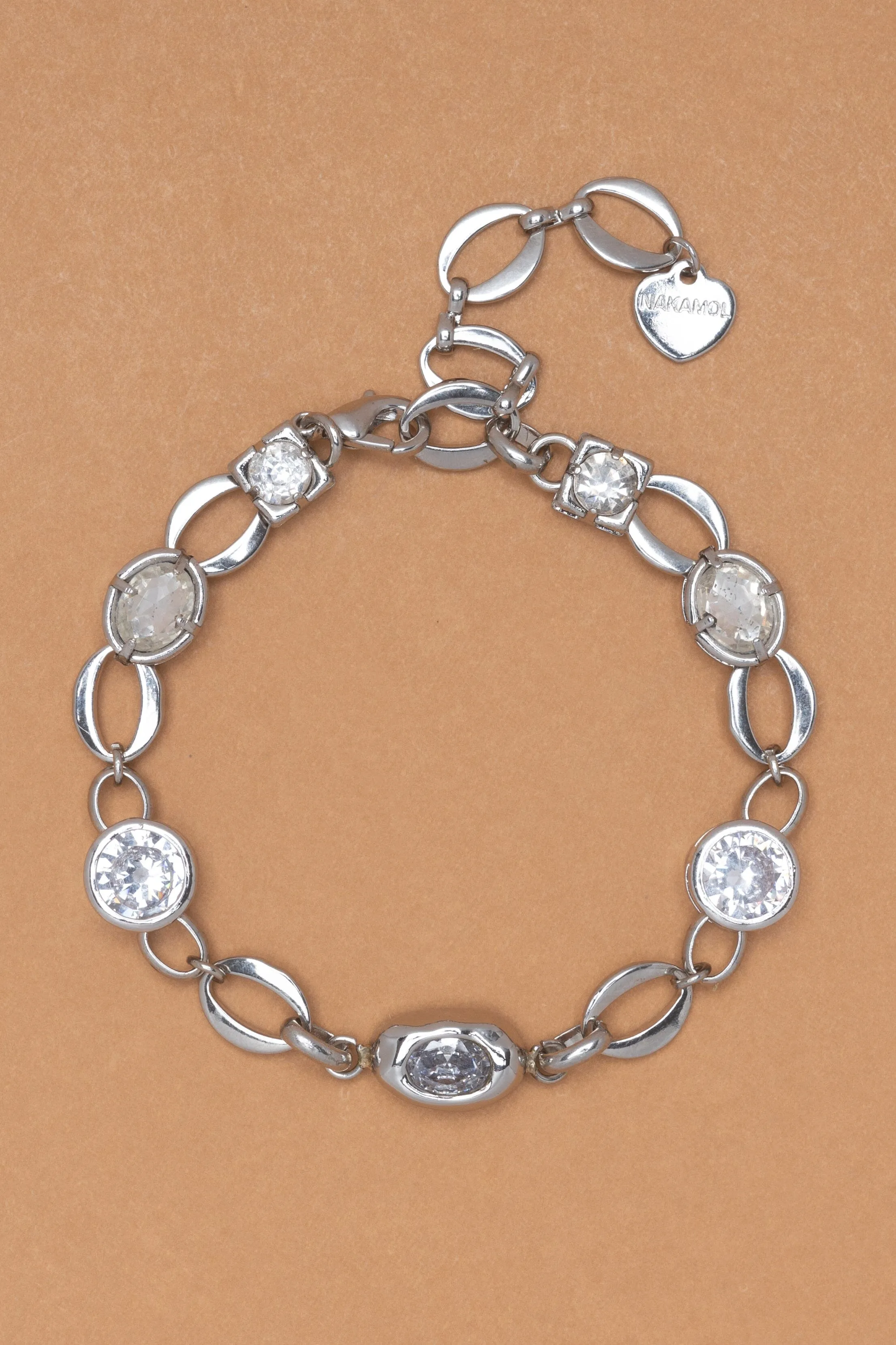 Crystal Rolo Bracelet