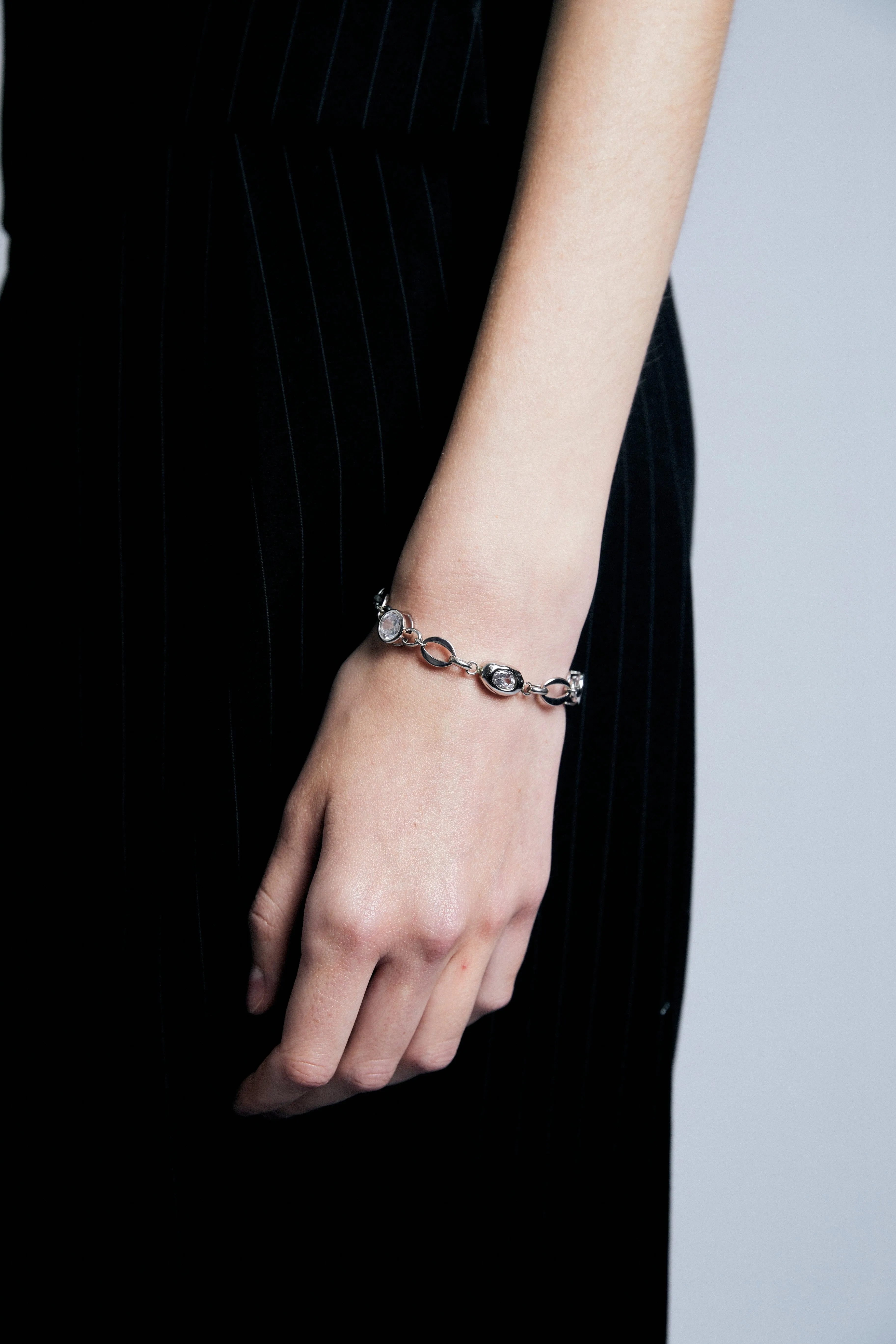 Crystal Rolo Bracelet