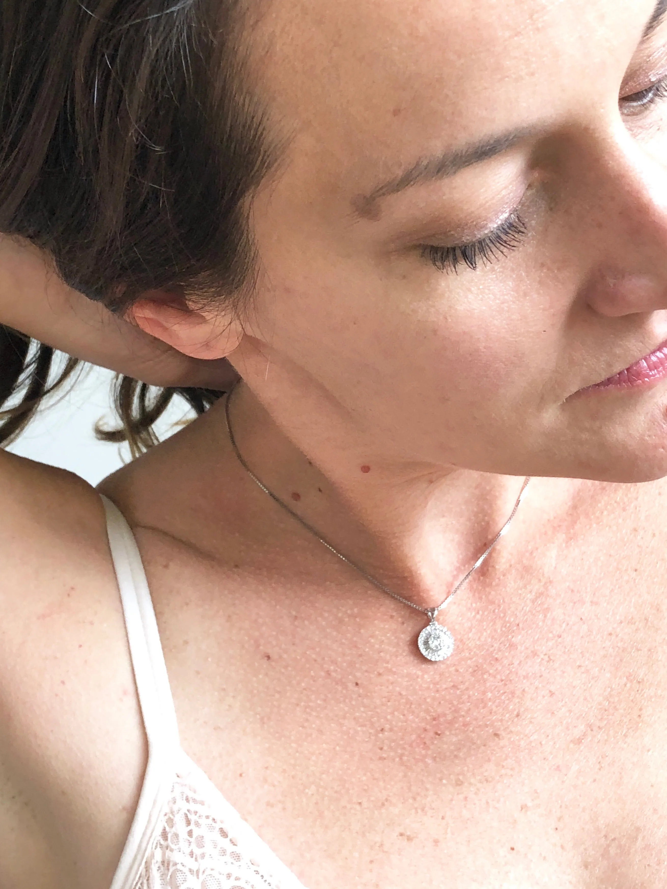 Dandelion Natural Diamond Necklace