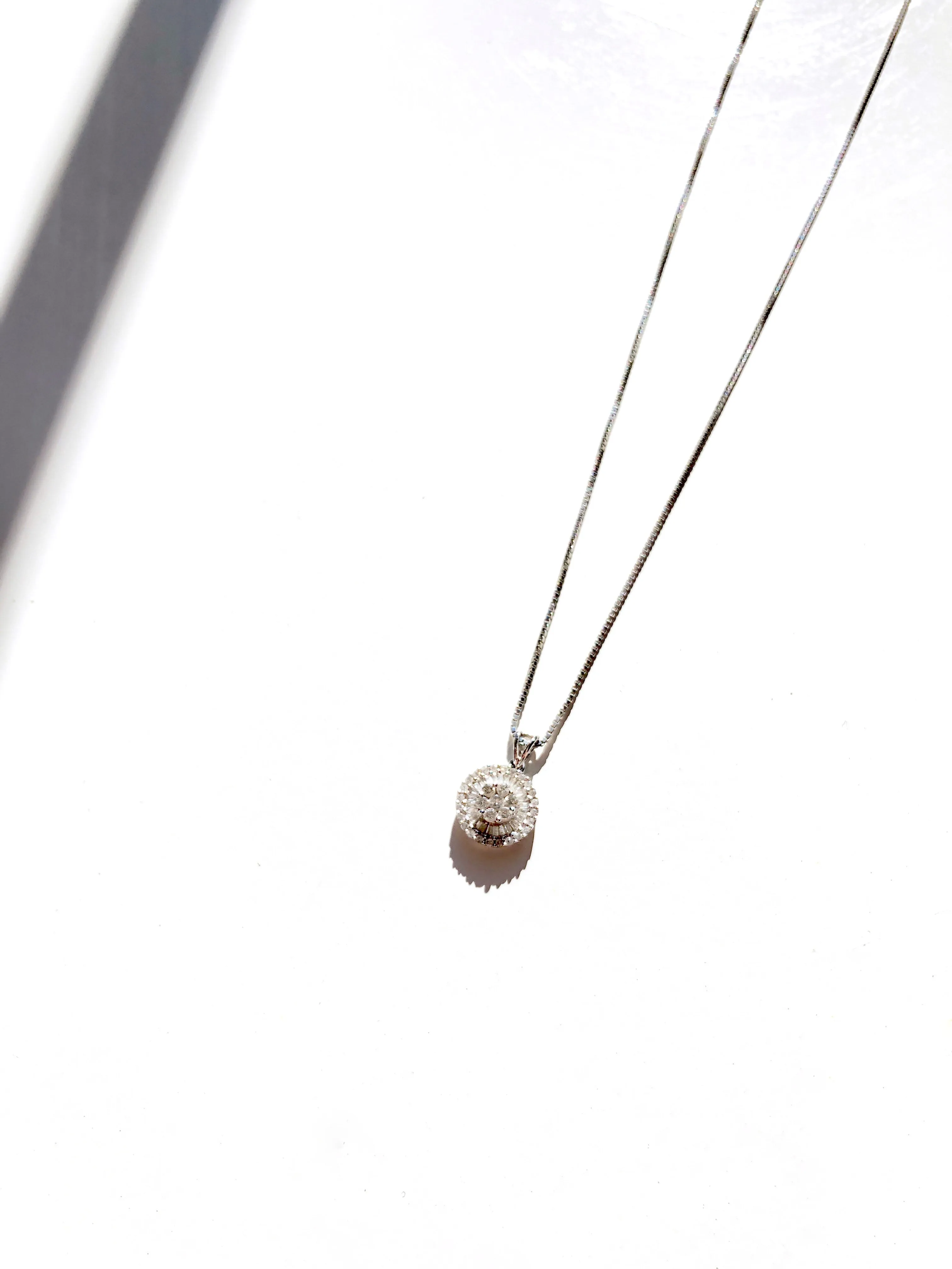 Dandelion Natural Diamond Necklace