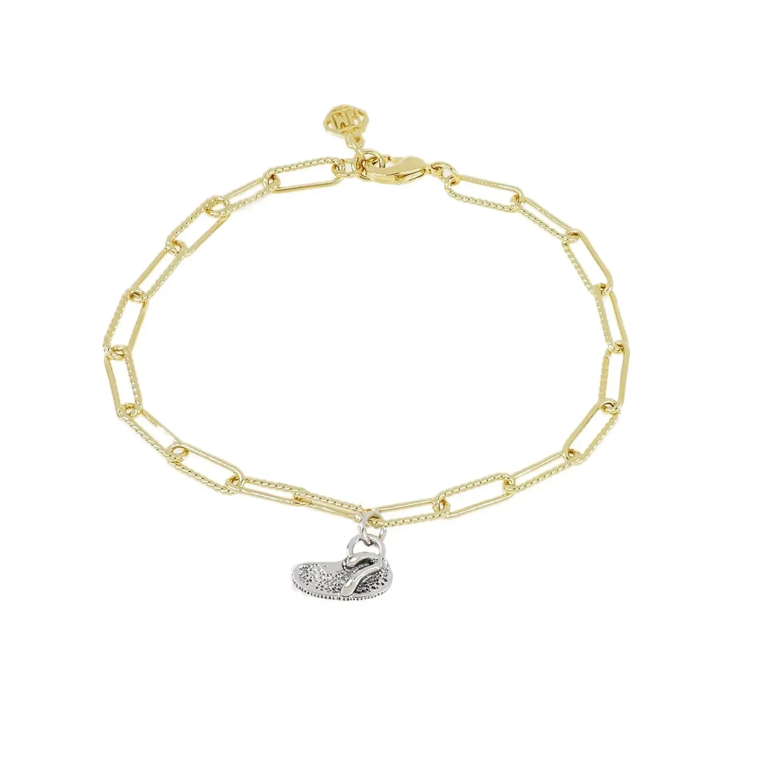 Diamante - Flip Flop Charm Bracelet