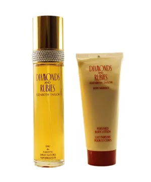 Diamonds & Rubies 2 Pc. Gift Set for Women