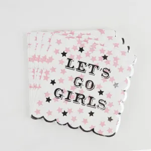 Disco Party Paper Beverage Napkins