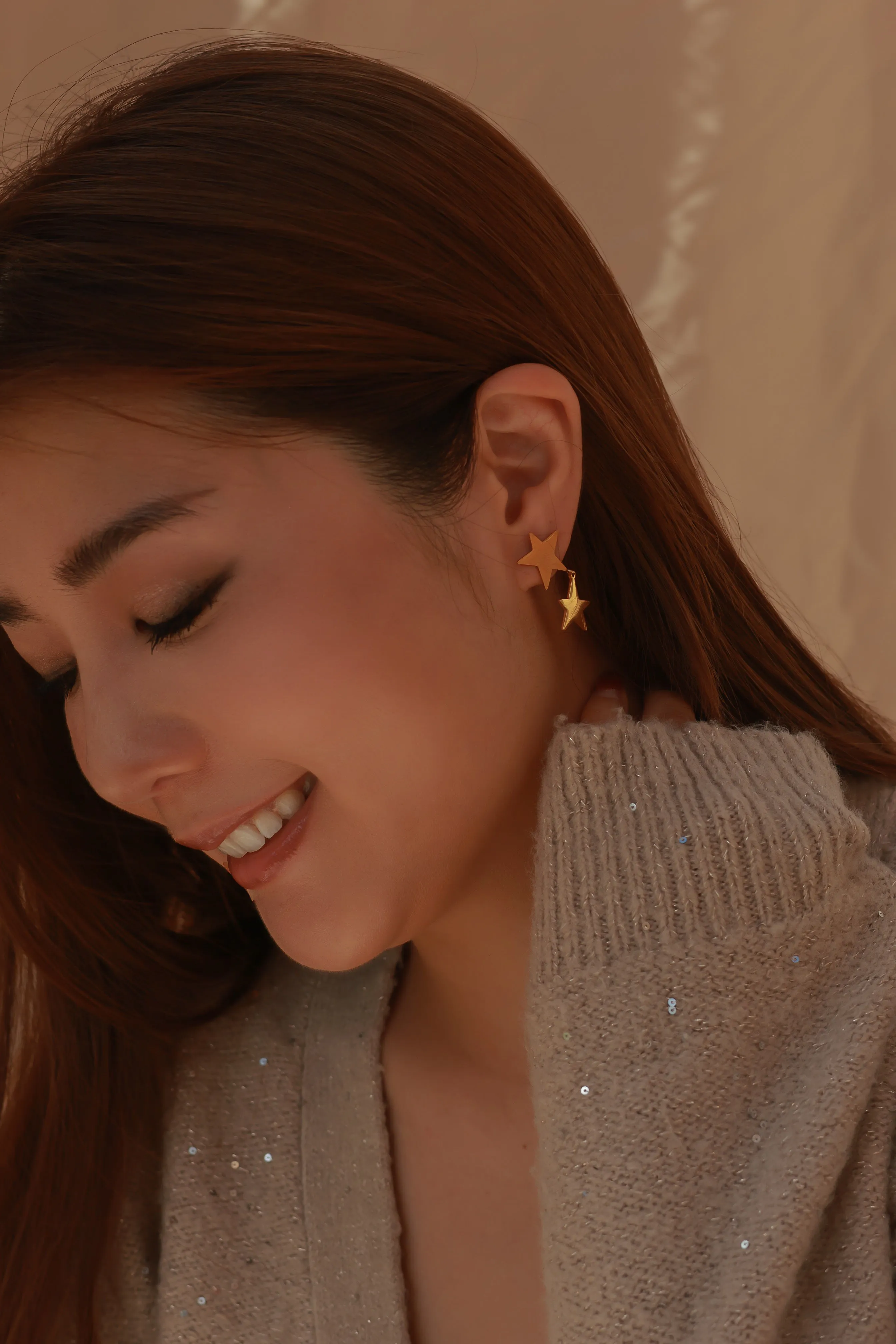 Double Stars Earrings