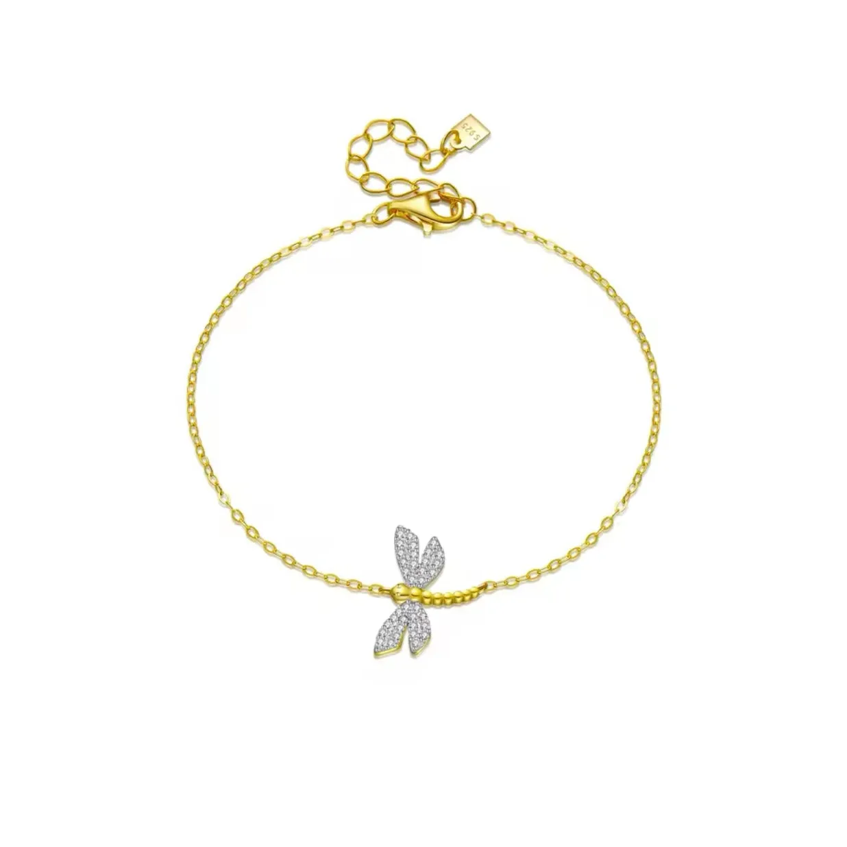 Dragonfly Chain Bracelet