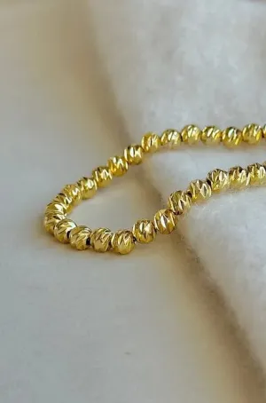 Easton Elle Small Beam Bracelet In Gold