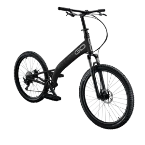Elliptigo MSUB - Mountain Stand Up Bike for Trail Riding (Black)