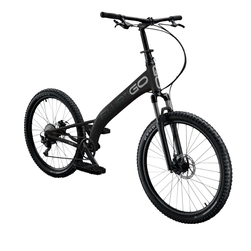Elliptigo MSUB - Mountain Stand Up Bike for Trail Riding (Black)
