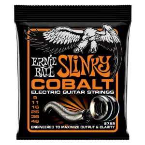Ernie Ball Hybrid Slinky Cobalt Electric Guitar Strings, 9-46 Gauge