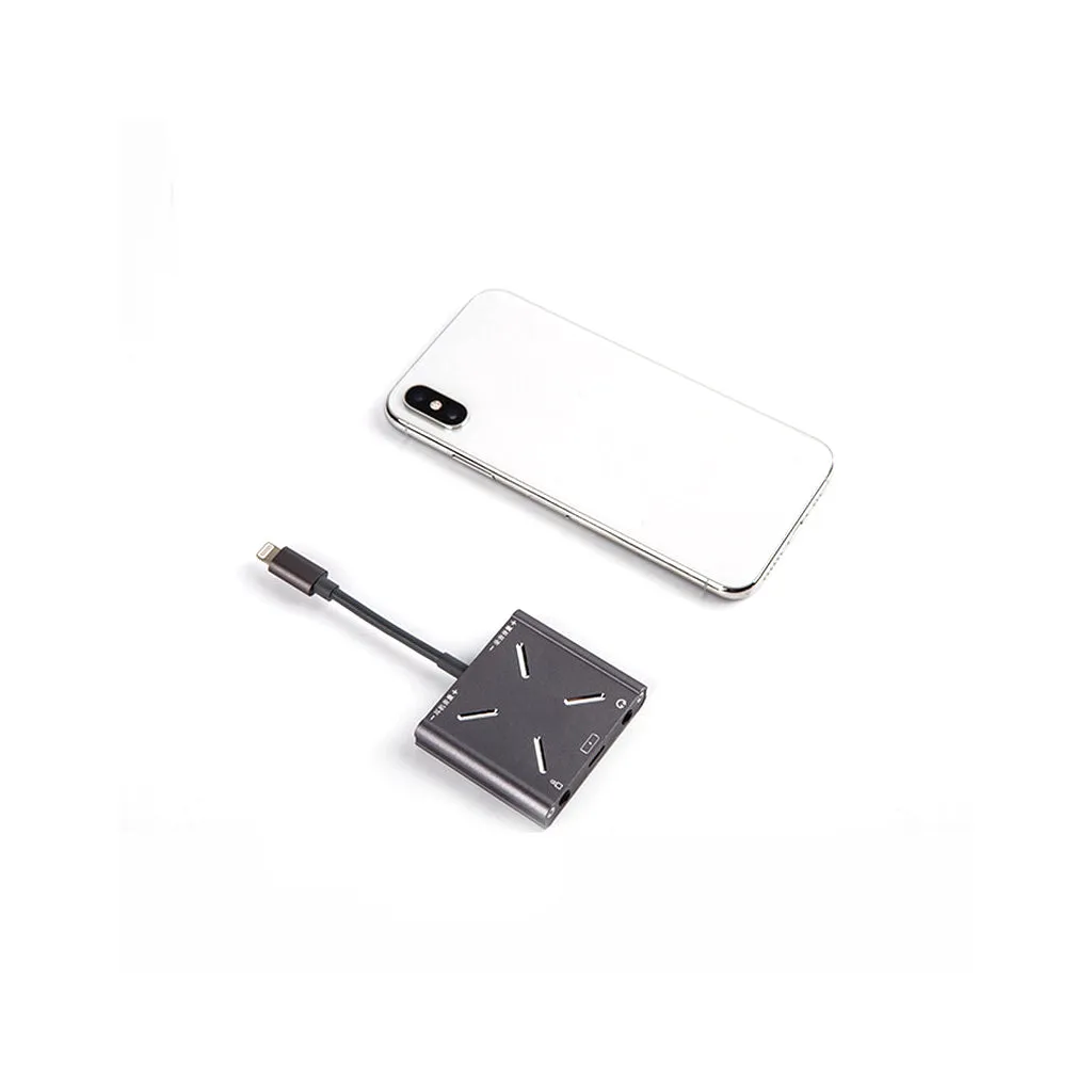 External Sound Card Adapter Speaker Audio Interface for Apple Android Phone Apple interface