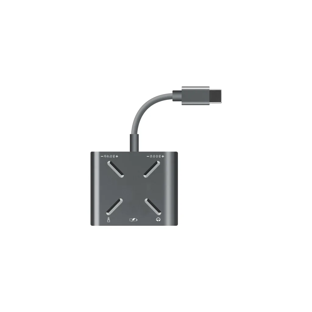 External Sound Card Adapter Speaker Audio Interface for Apple Android Phone Apple interface