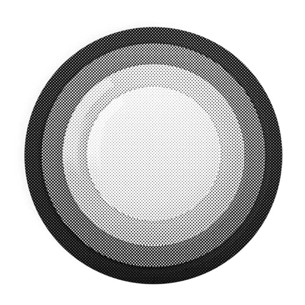 Eye Light Black Dinner Plate v1