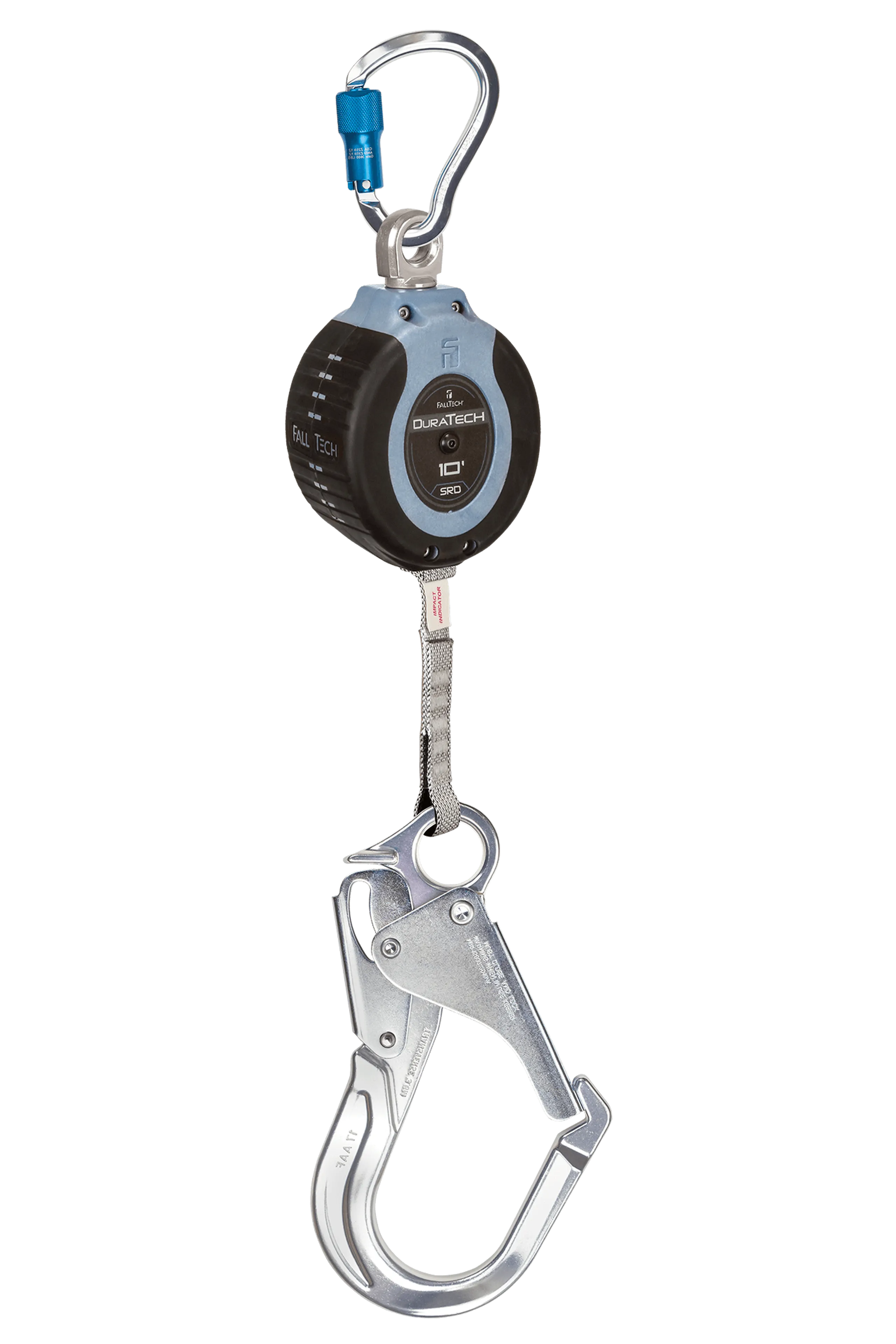 FallTech 82710SG5 10' DuraTech® Web SRL with Aluminum Rebar Hook (each)
