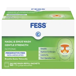 Fess Sinus Cleanse Gentle Wash Refill 100 sachets
