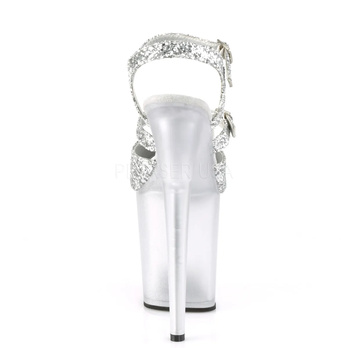 FLAMINGO-874  Silver Glitter/Frosted Silver
