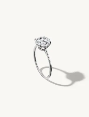 Floating Cushion Engagement Try-On Ring