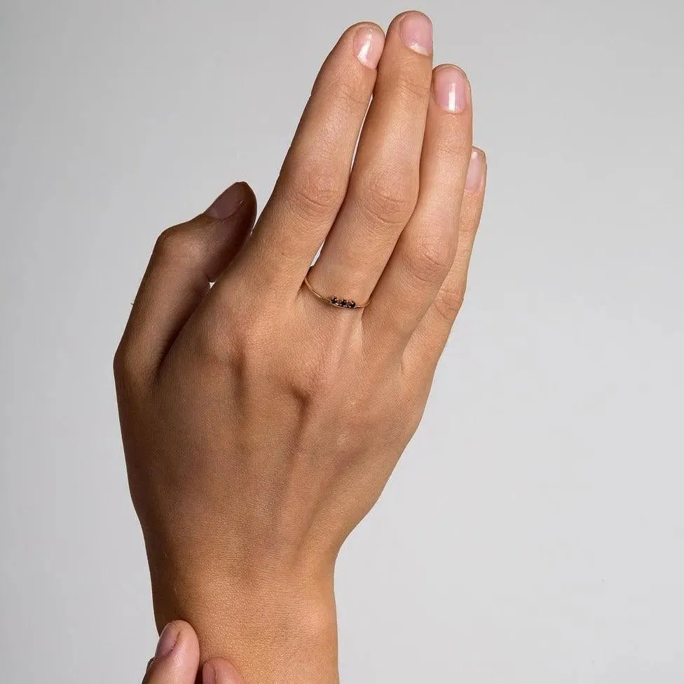 Floating Diamond Ring