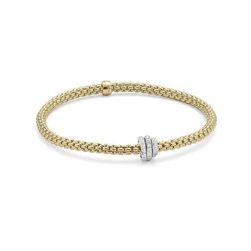 Fope Prima Flex'it Bracelet with Diamonds