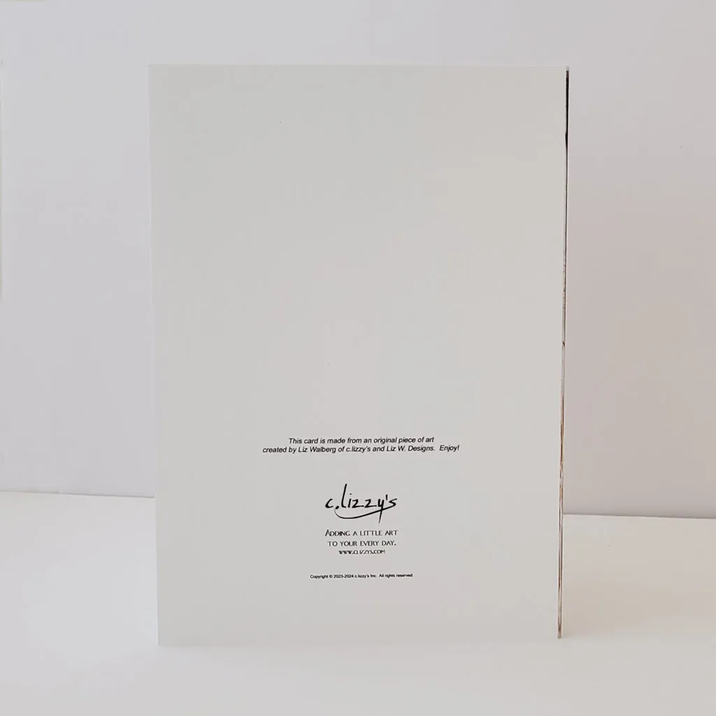Gentle Peace - Artful Greeting Card