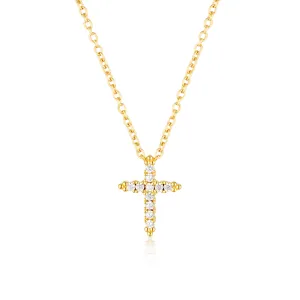 Georgini Rock Star Cross Gold Pendant