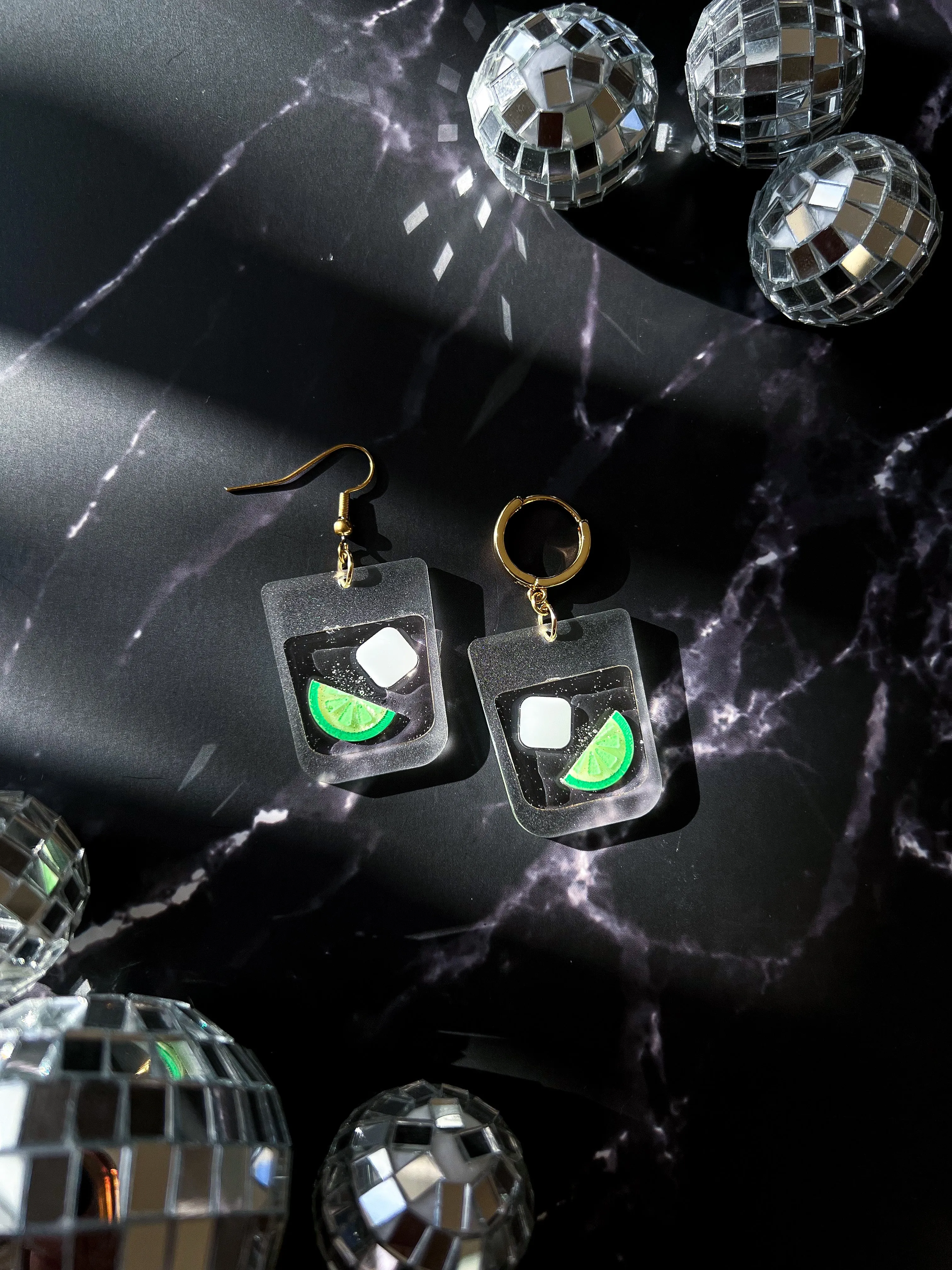 Gin & Tonic Earrings
