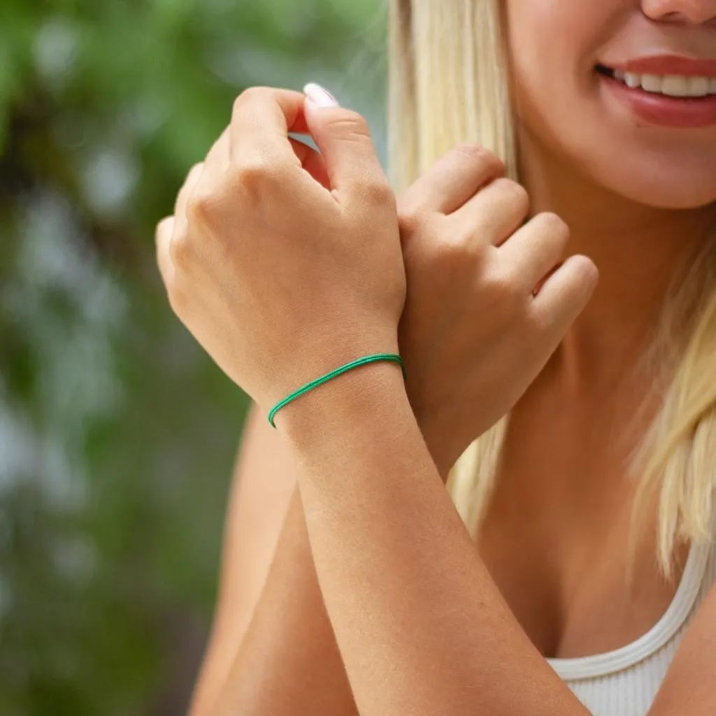 Green Prosperity Bracelet - Harmonious & Healing