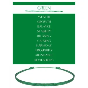 Green Prosperity Bracelet - Harmonious & Healing